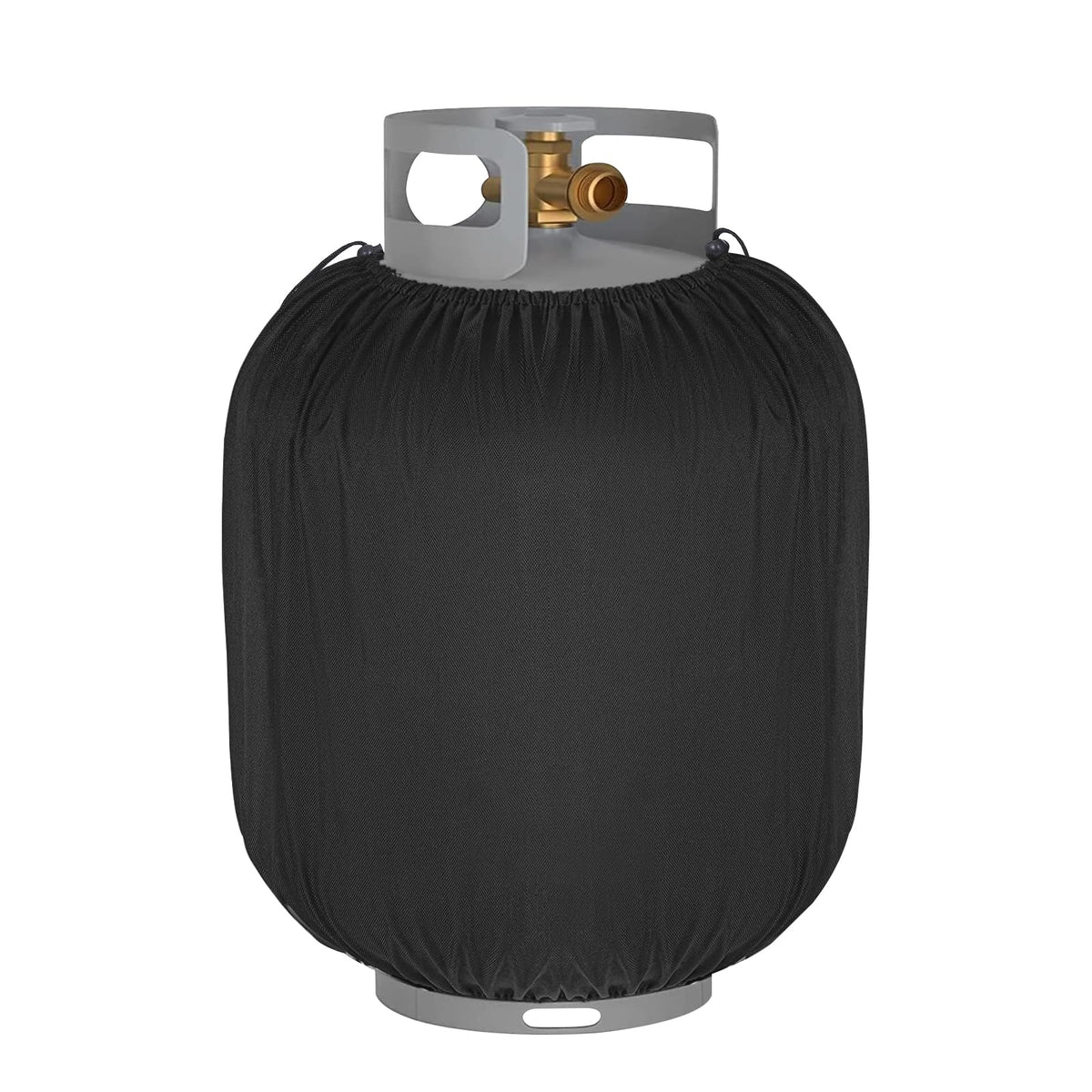 Siruiton 20lb propane tank cover with water-resistant 600D fabric for outdoor protection.