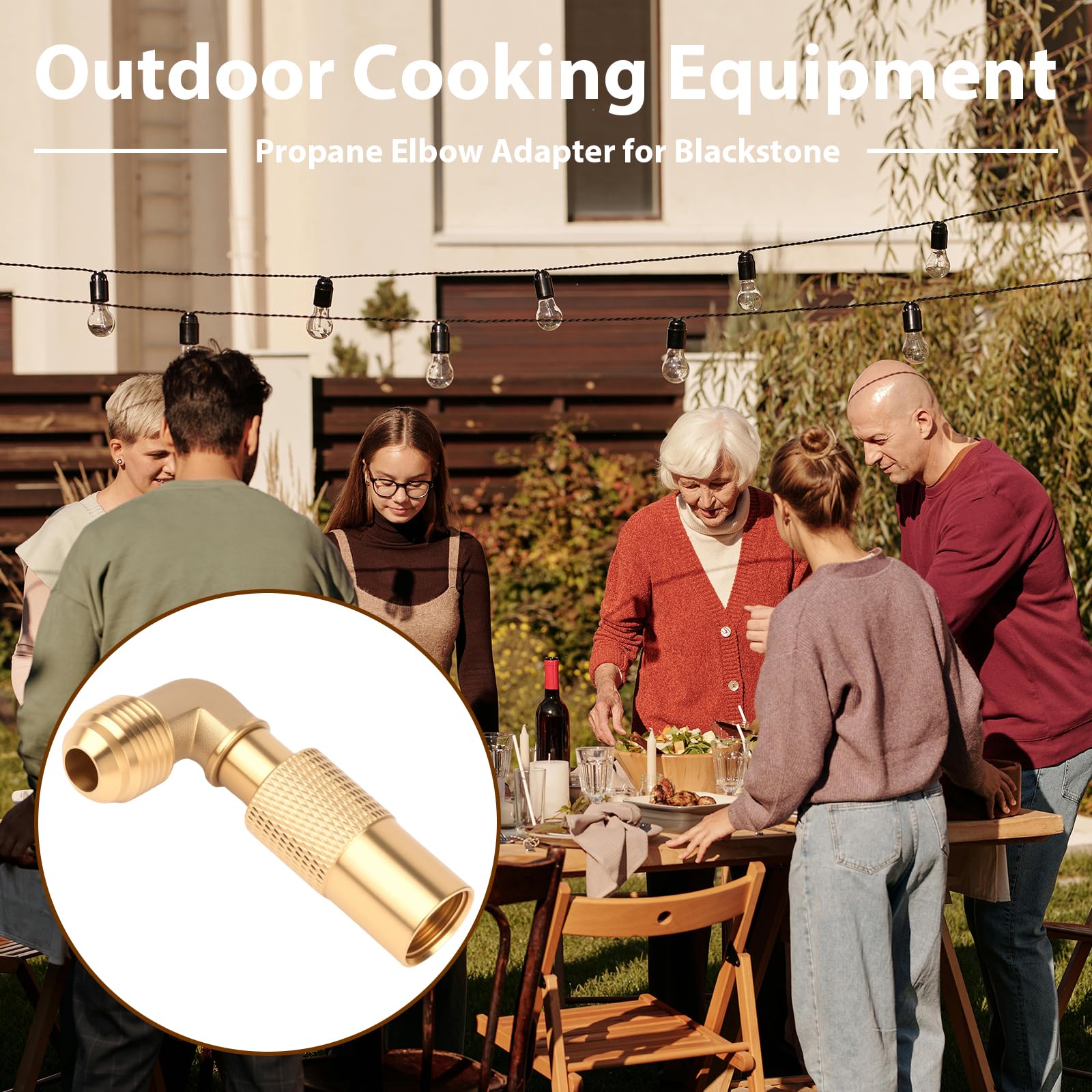 SISABAMA brass material promises durability in varying outdoor conditions