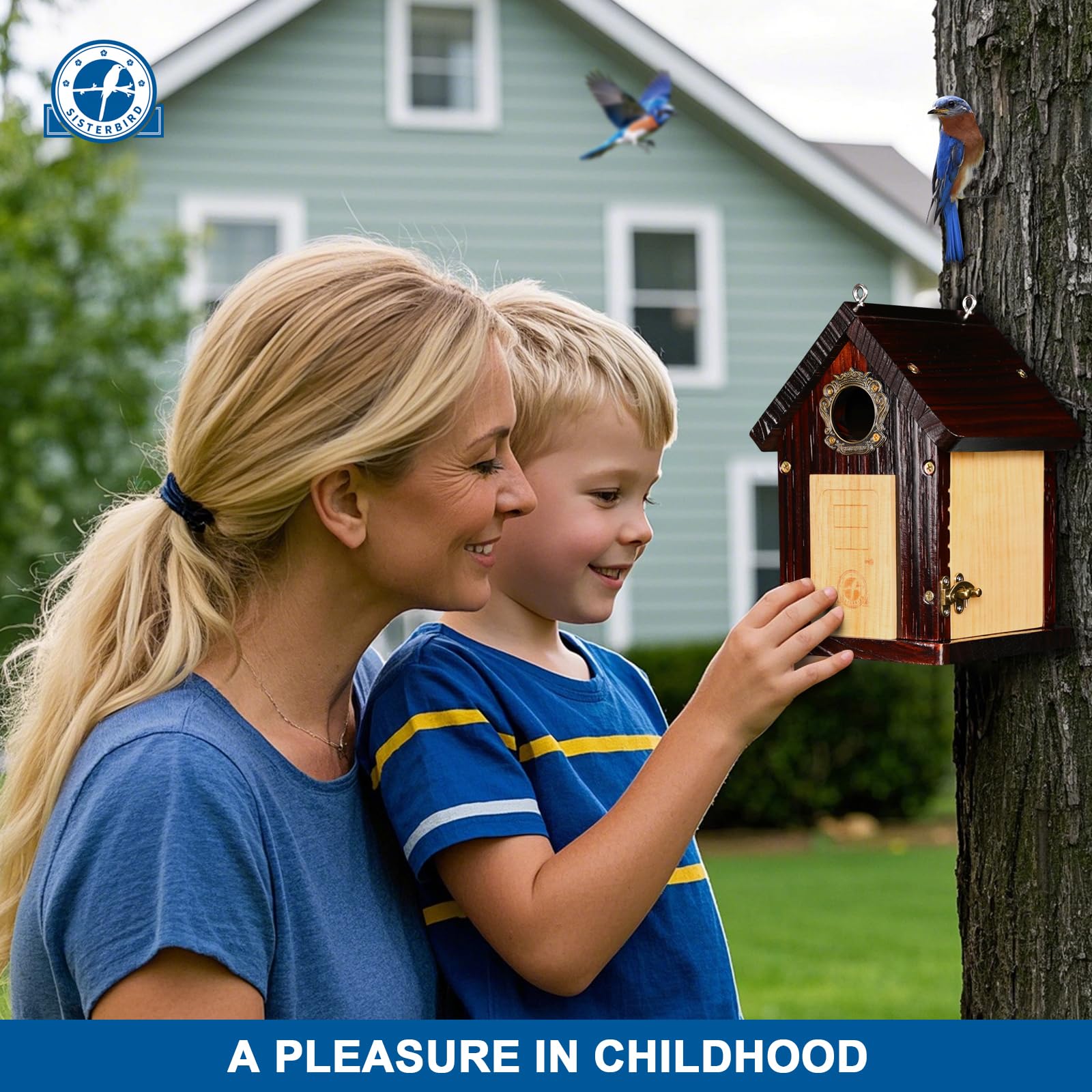 SISTERBIRD bluebird gift pack ideal for garden lovers.