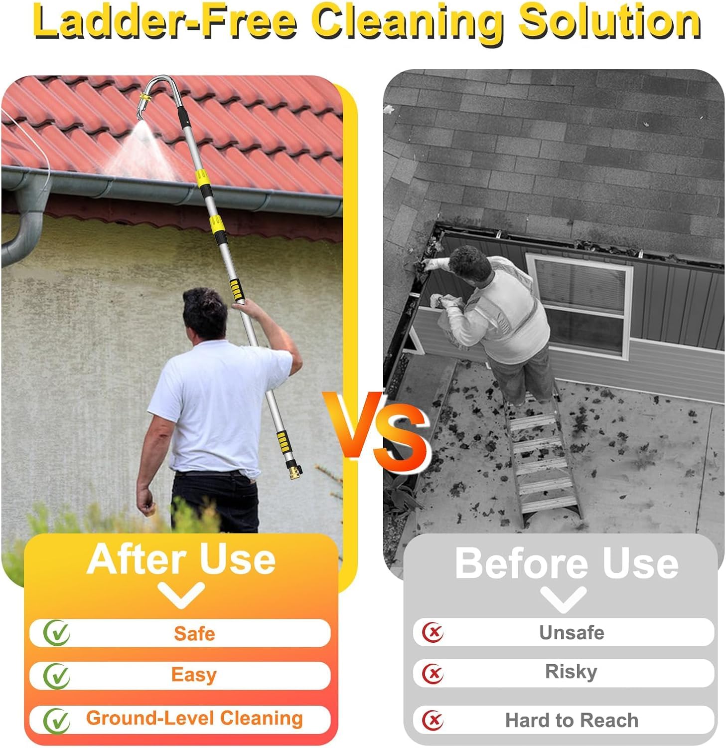 SISUPASSIE leak-proof fittings prevent drips and waste during cleaning.