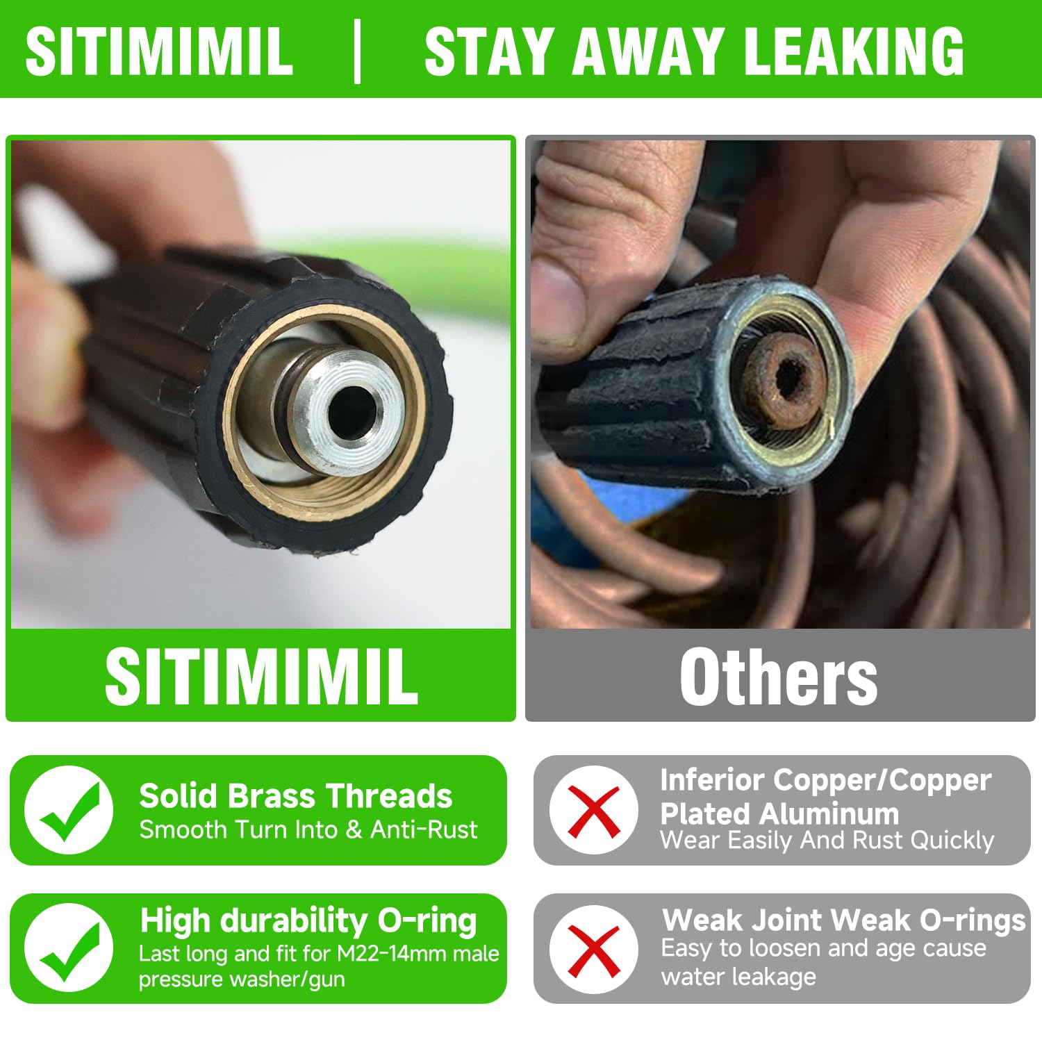 SITIMIMIL heavy-duty bend limiter reduces wear and extends hose life