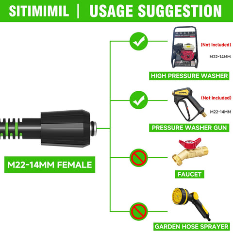 SITIMIMIL mechanical lock connection for durable hose joints
