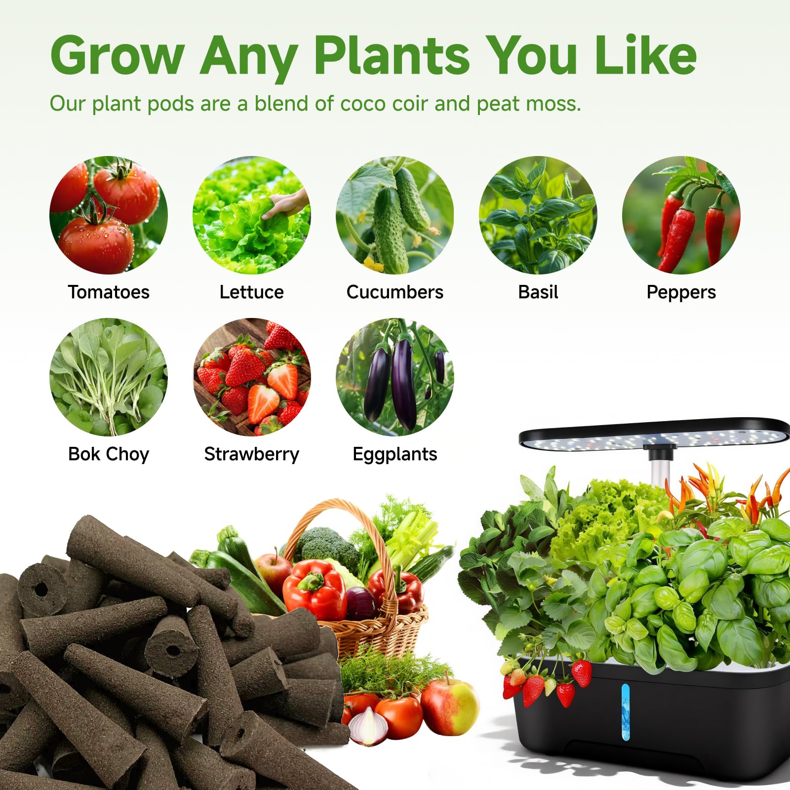 SIULMKOT soak-plant-grow process showing easy prep and use