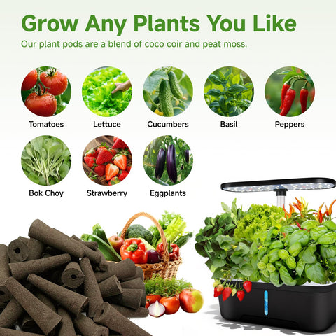 SIULMKOT soak-plant-grow process showing easy prep and use