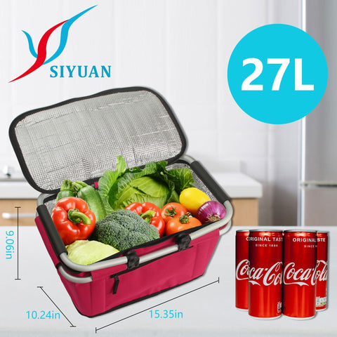 SIYUAN insulated lining keeps drinks cool for hours on outdoor outings.