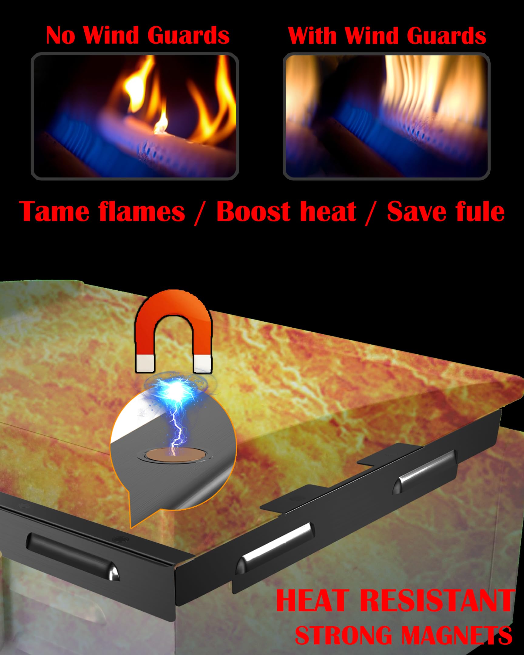 Sivsis 36-inch compatibility covers most Blackstone models without interfering with accessories.