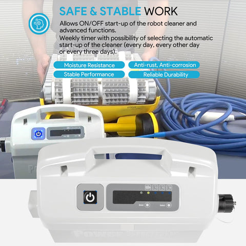 Sixcow cord 5898412lf included enables flexible placement up to 50 feet.