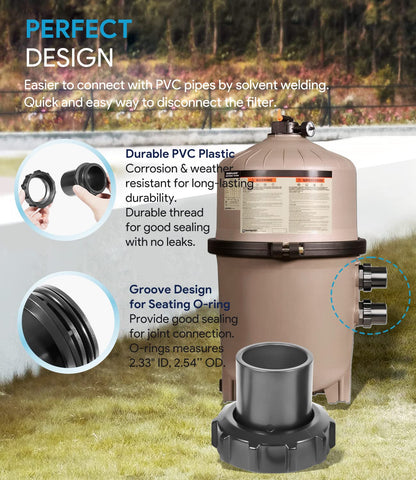 Easy service access with the SixCow DE2400PAK2CS quick-disconnect design.