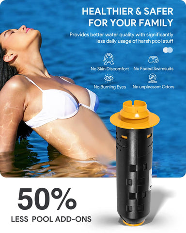 Sixcow for above-ground outdoor pool applications