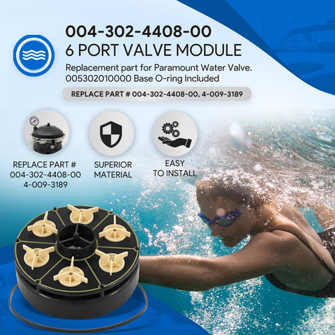 SixCow Paramount valve shell and O-ring ensure a secure seal for leak-free operation.