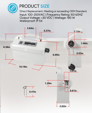 Sixcow plug-and-play installation for quick replacement without rewiring.