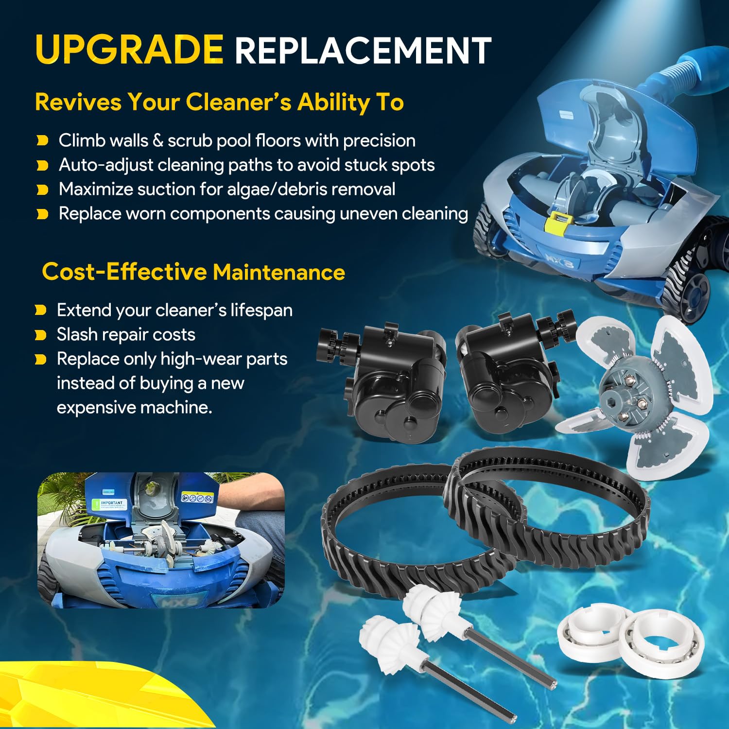 Sixcow Directional Control Device A improves navigation and cleaning efficiency