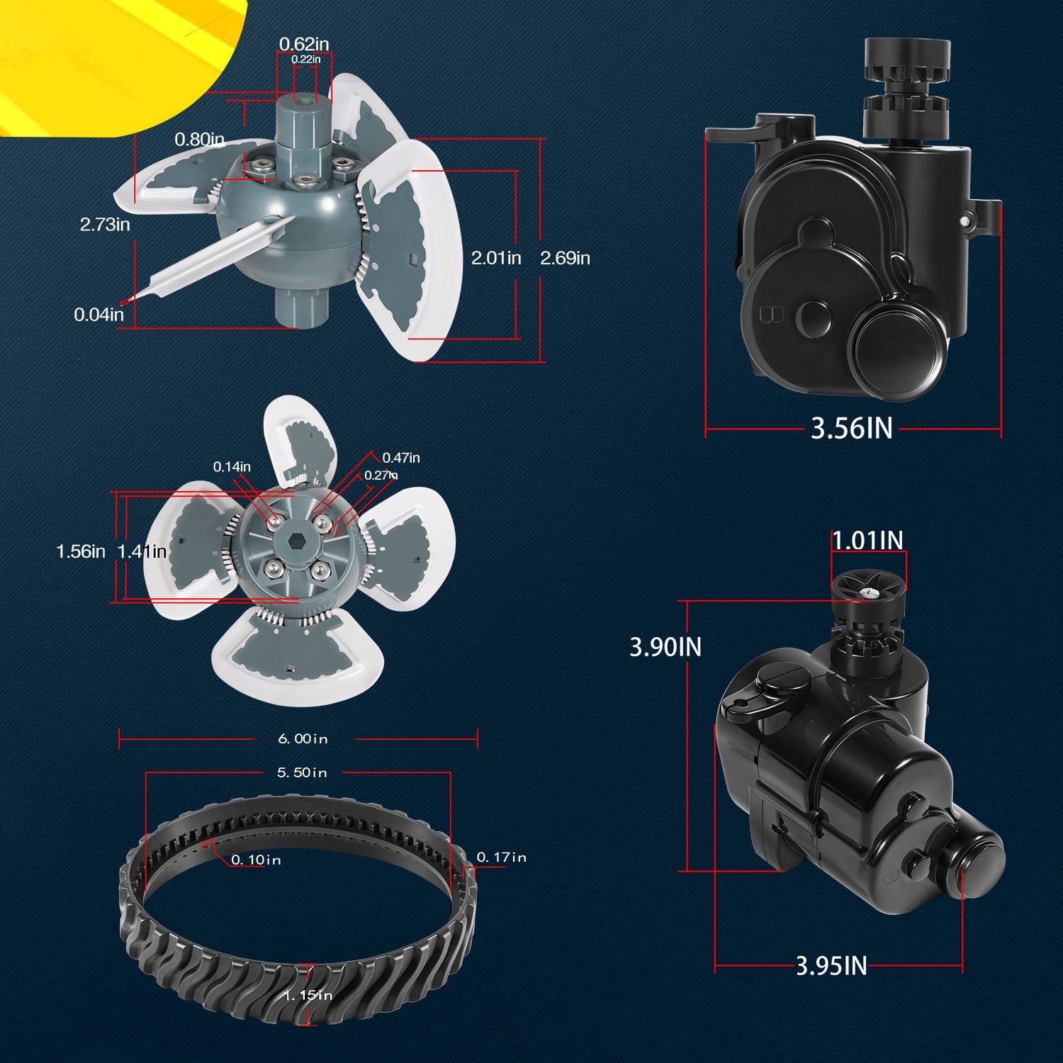 Sixcow Drive Shafts (R0525100) deliver reliable propulsion and smoother rotation