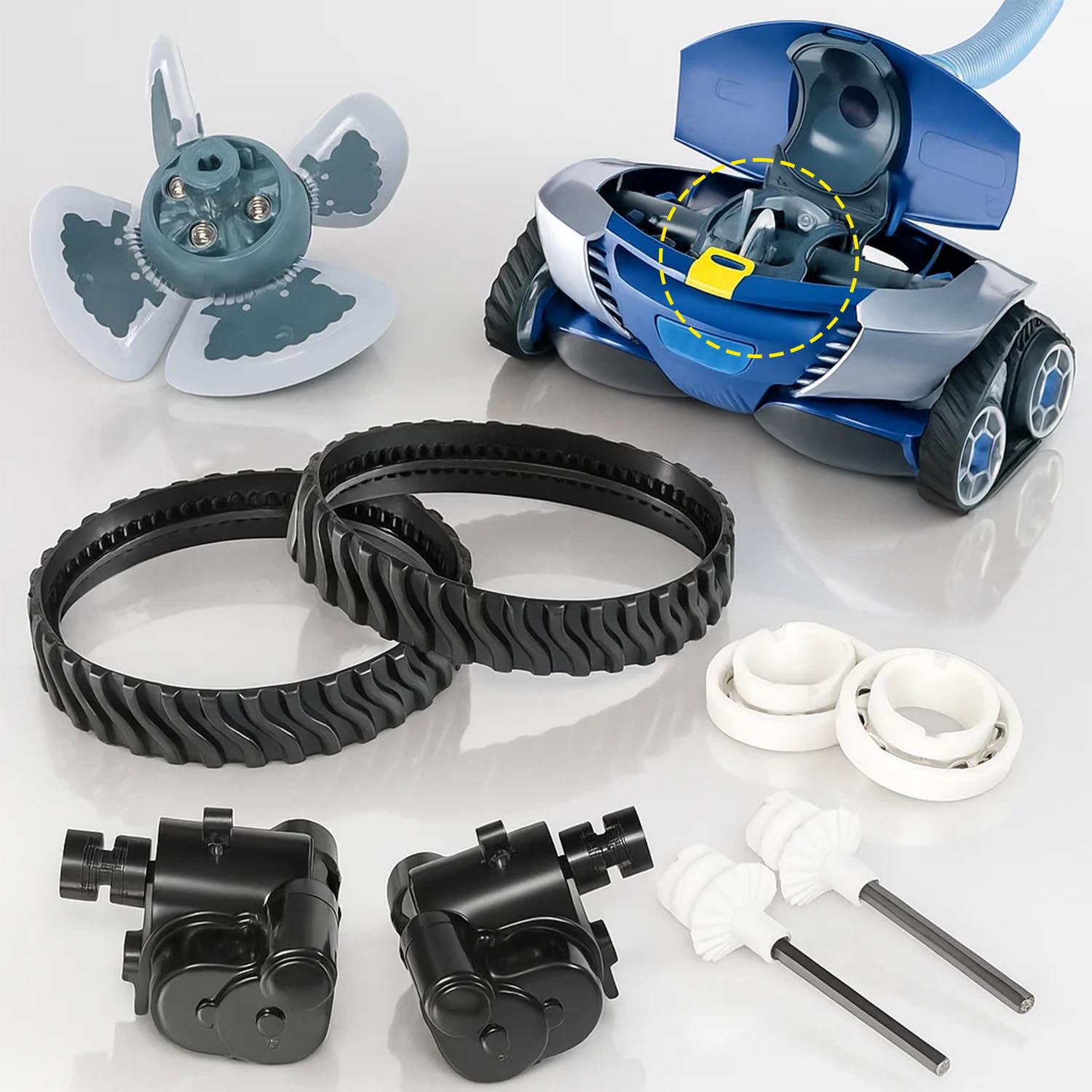 Sixcow R0796200 complete MX8 tune-up kit for smoother wall climbing and deeper cleaning