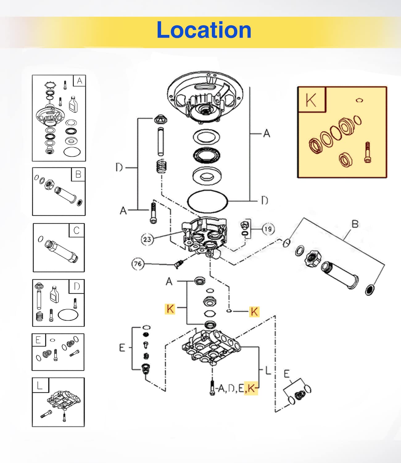 Sixcow seal kit 10 o-rings for Briggs and Stratton, reliable sealing under pressure.