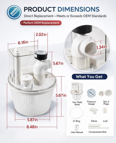 Sixcow dispenser rim seat design prevents popping out for reliable operation.