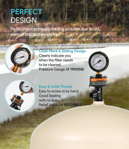 sixcow valve installed on a filter demonstrates quick and simple maintenance