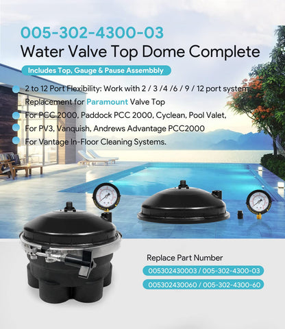 Sixcow water valve pause assembly demonstrates pause mode to isolate circuits safely.