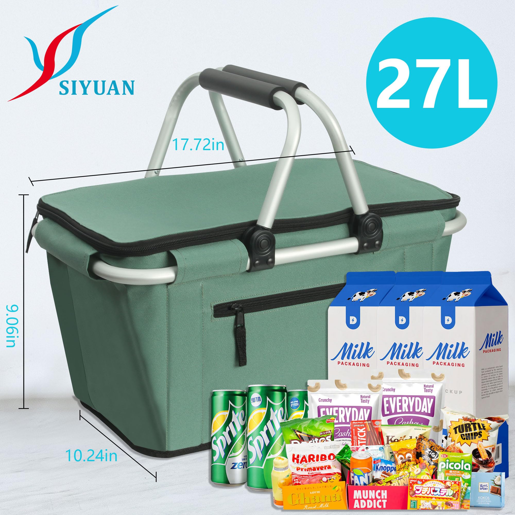 SIYUAN insulated lining keeps drinks cool during gatherings.