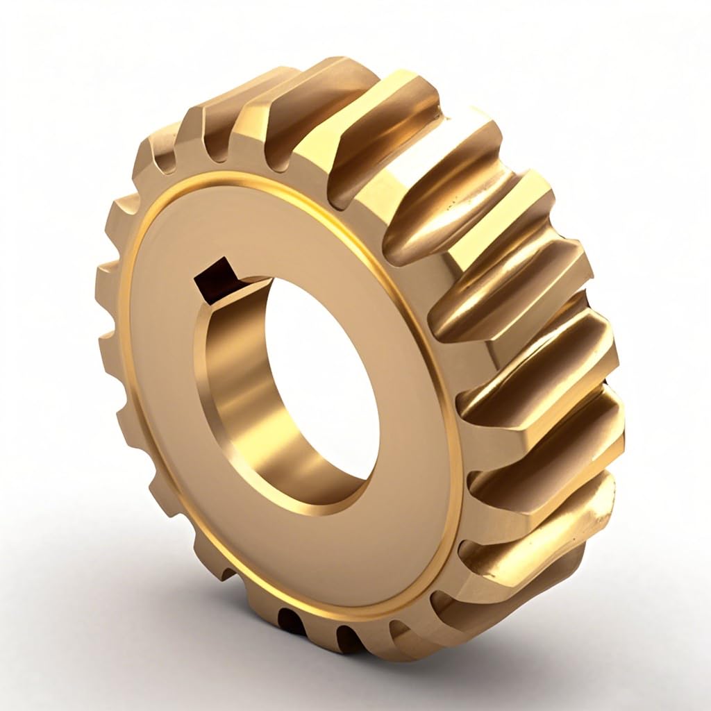 SizendHK auger worm gear, 1-7/8 in diameter, improves snowthrower reliability.