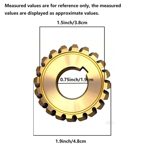 SizendHK replacement gear for Cub Cadet and MTD snowblowers ensures smooth operation.