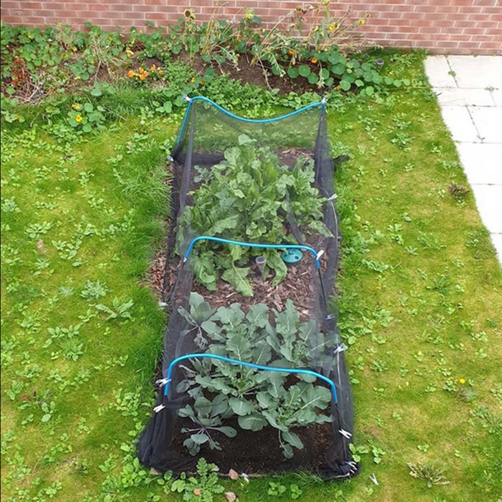 SJHmoo plant-protection mesh helps monitor growth while deterring pests