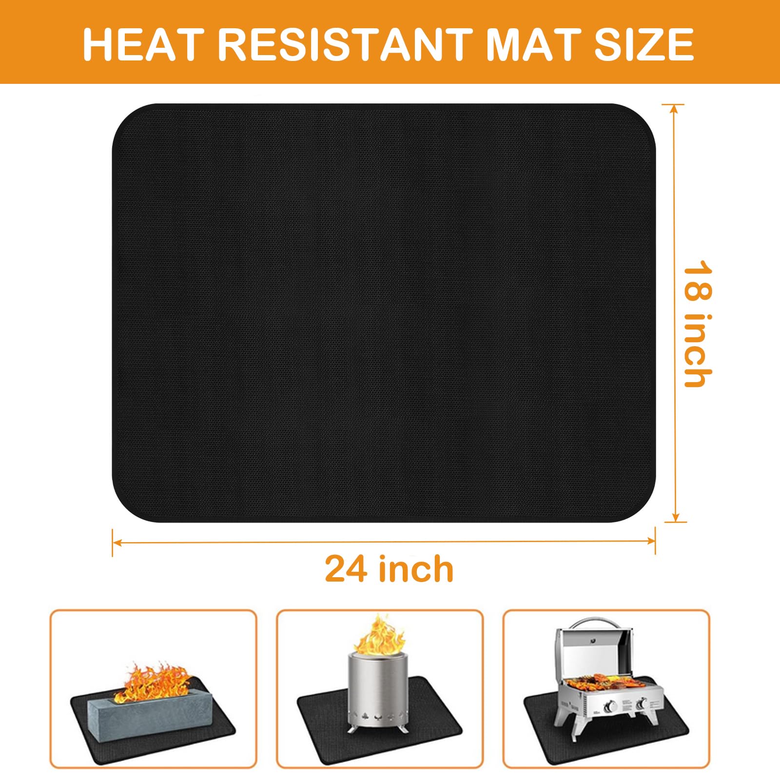 SKABLIX table mat used with Solo Stove stabilizes heat for cooking.