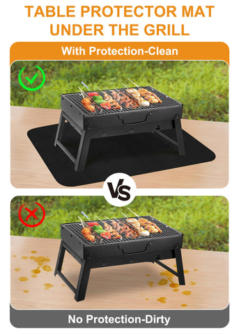 Waterproof, oil-proof surface with dual-coated silicone