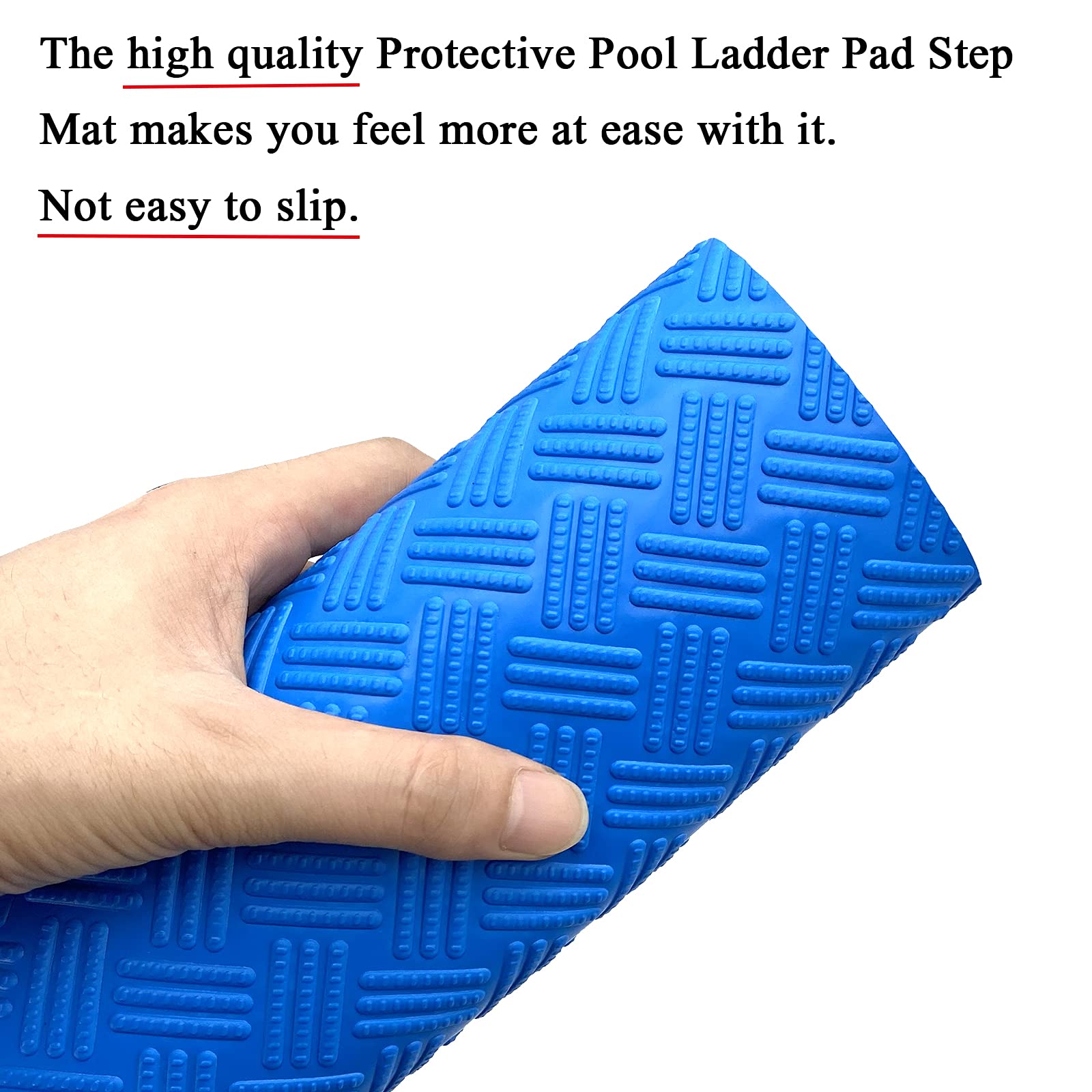 Skarummer ladder pad with strong adhesion stays put.
