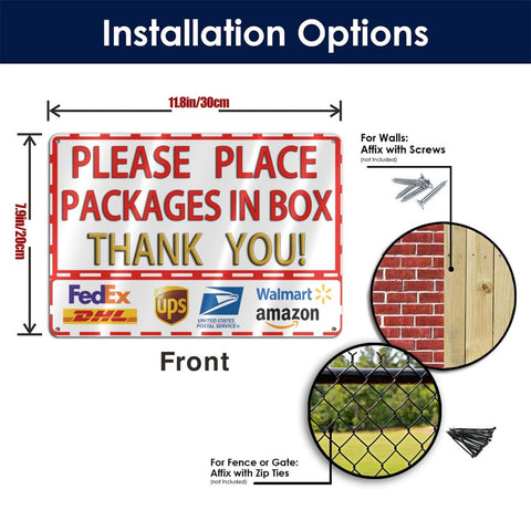 SKDSArts 12x8 metal sign fits garages offices and shops