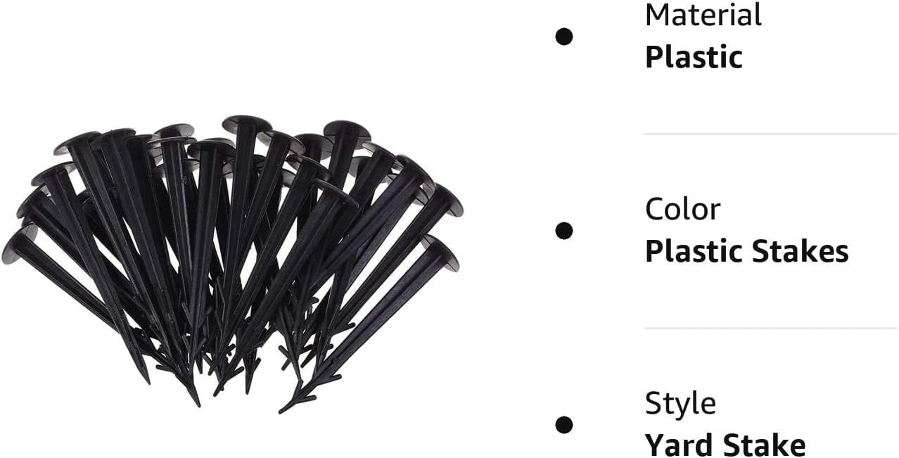 SKEMIX durable plastic stake resists rust and peeling