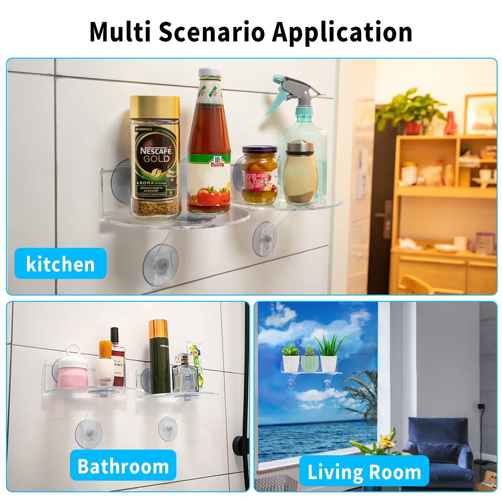 SkeWo gift-ready window shelf 2-pack for home decor enthusiasts.