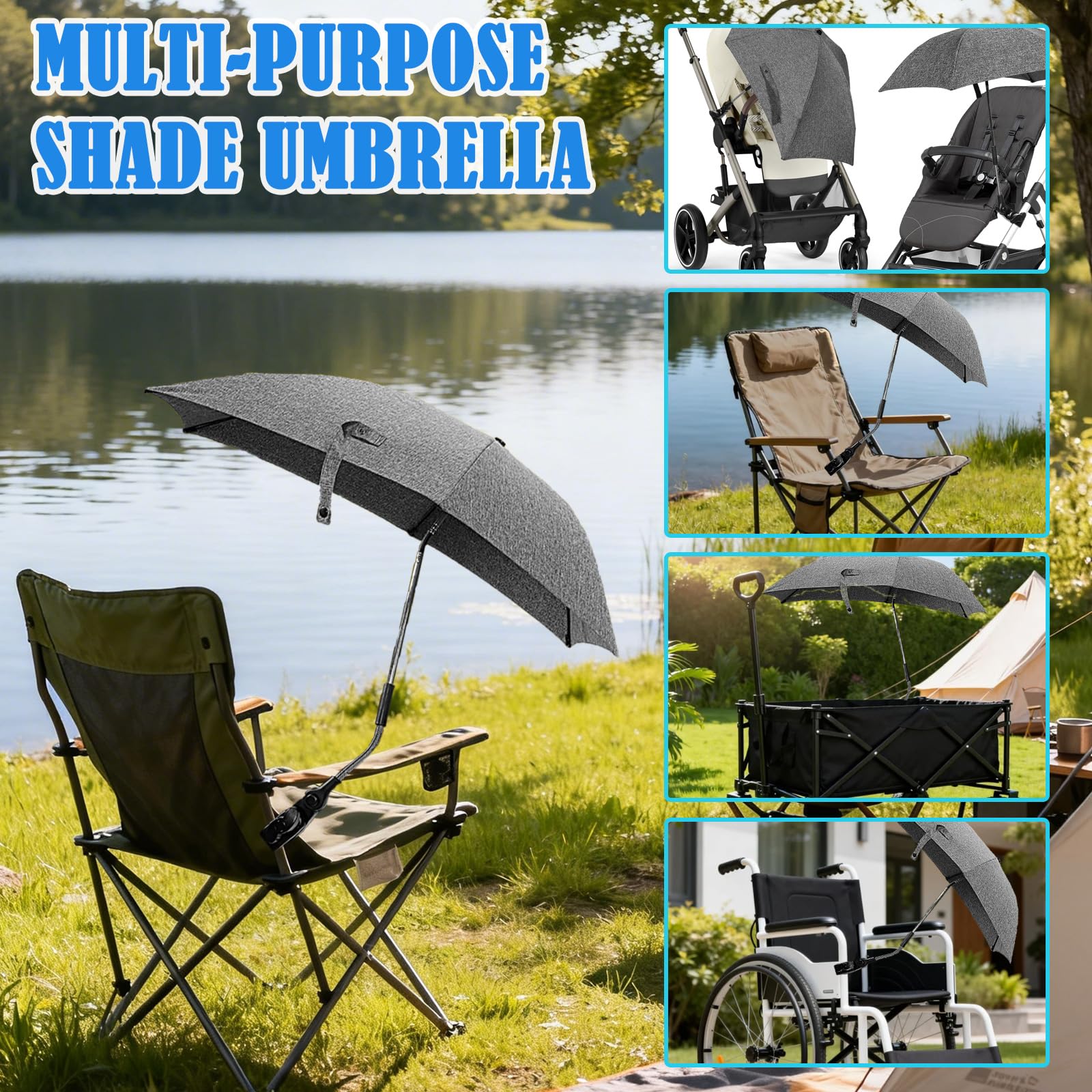 Skibiles durable, lightweight outdoor umbrella ideal for travel.