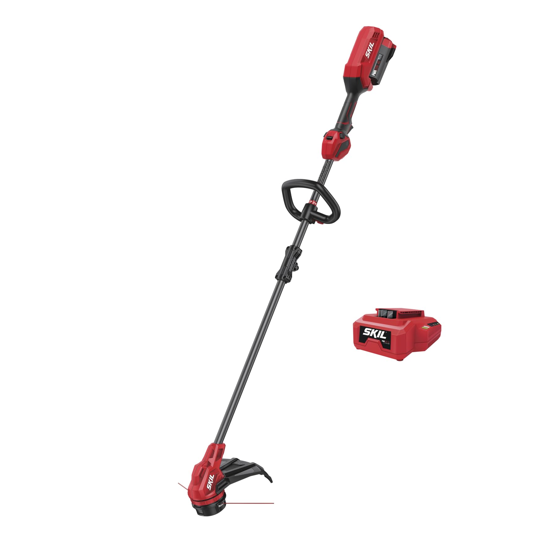 SKIL 40V 14in trimmer with Twist Load for quick setup and line loading
