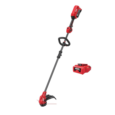 SKIL 40V 14in trimmer with Twist Load for quick setup and line loading