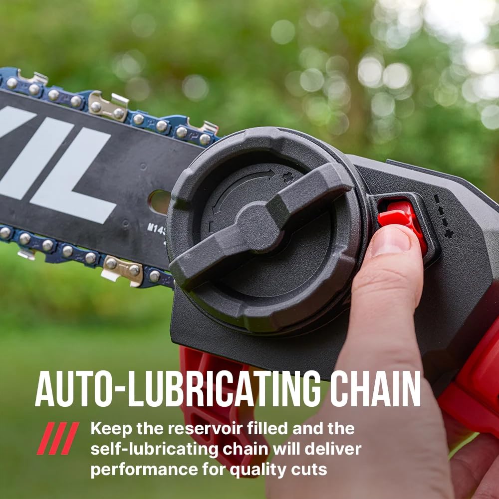 SKIL PWR CORE 40 Auto PWR JUMP charger speeds up recharging.