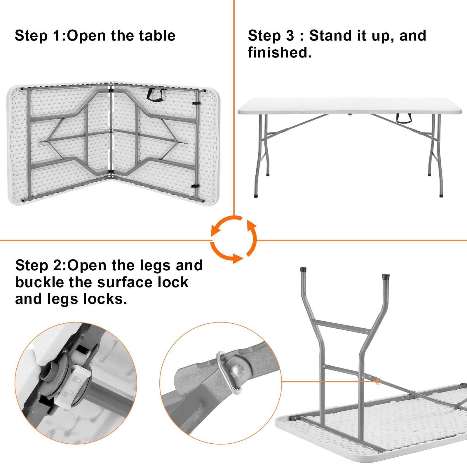 SKOK fold-open design with side buckles allows quick setup
