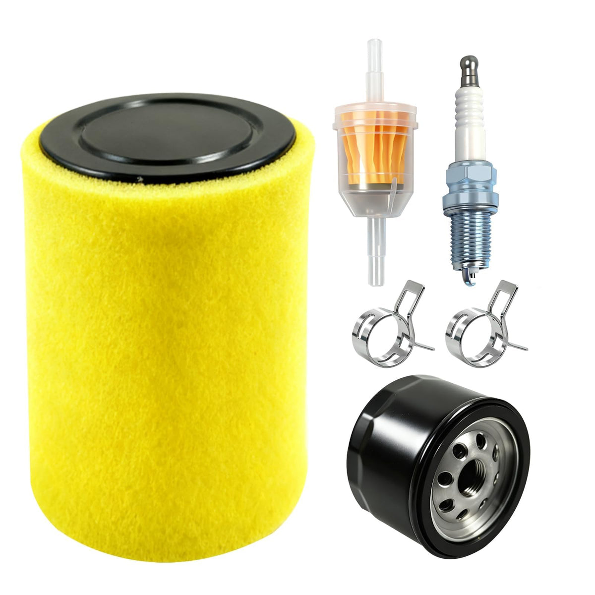 SKTMH S100 air filter included in the kit improves engine air quality