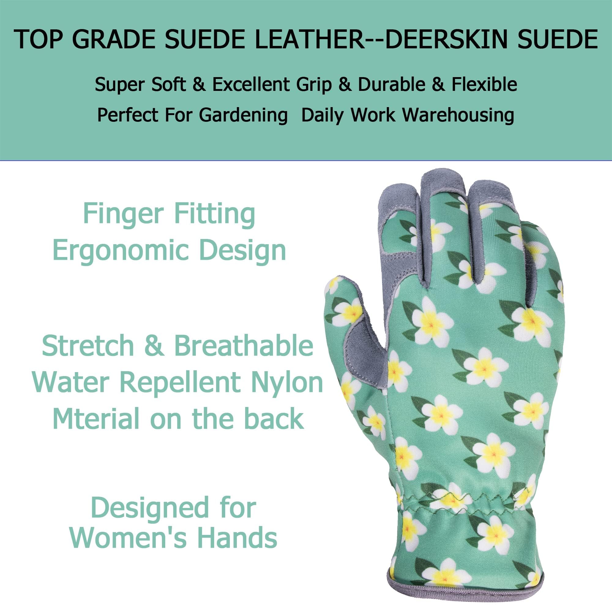 SKYDEER deerskin suede close-up highlighting natural texture and breathability