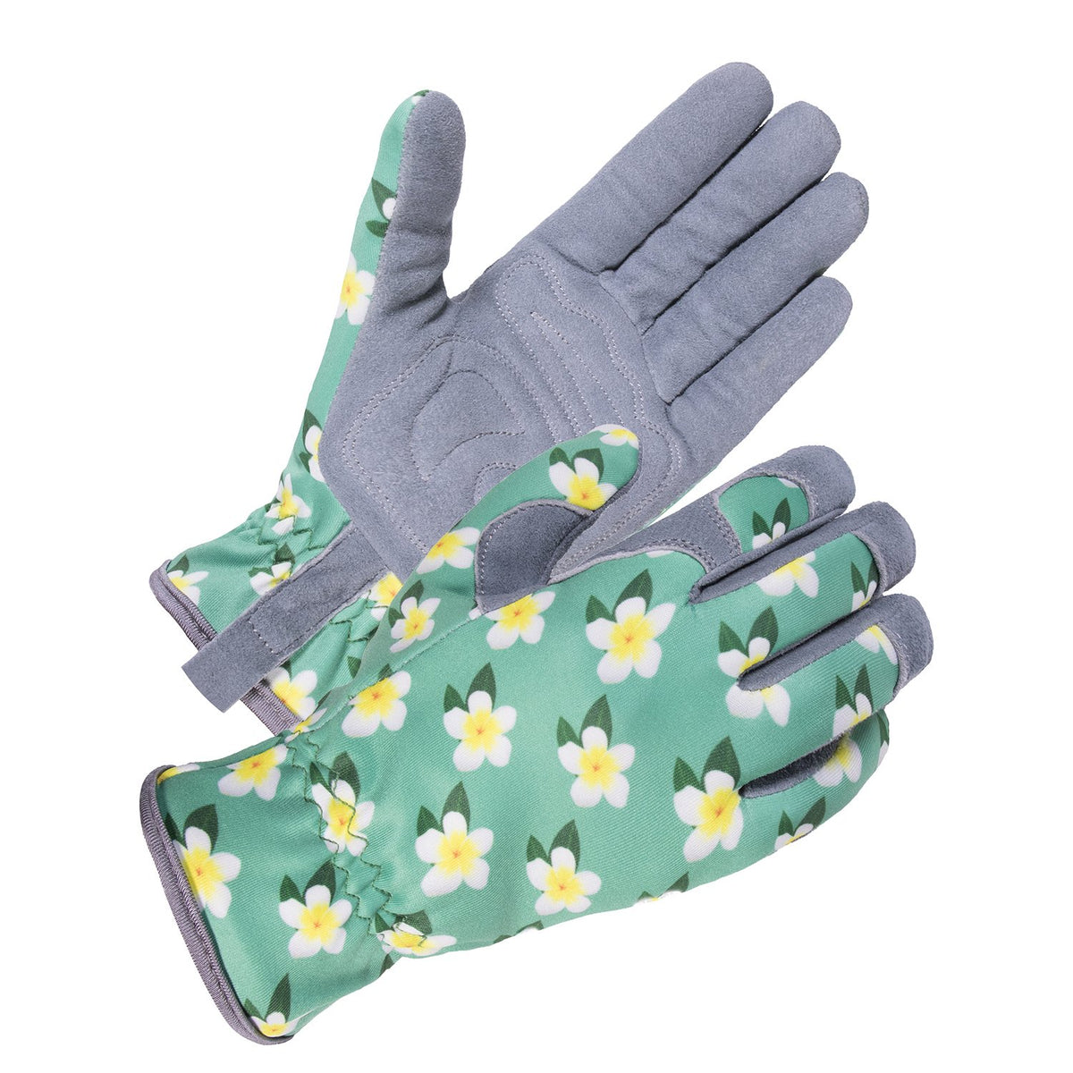 SKYDEER premium deerskin gloves front view showing soft suede for gardening comfort