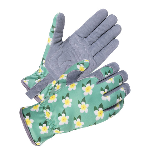 SKYDEER premium deerskin gloves front view showing soft suede for gardening comfort
