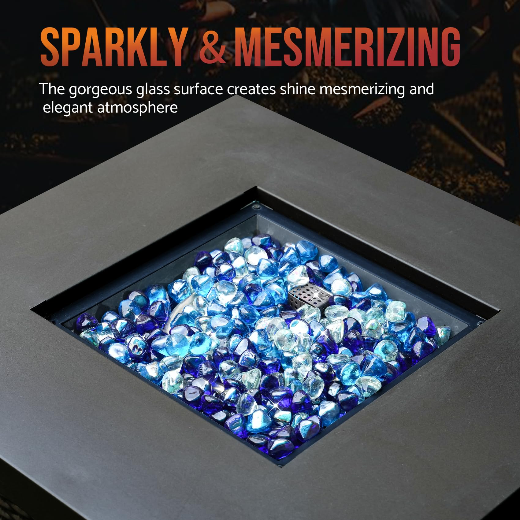 Skyflame fireplace installation shows easy handling and quick setup