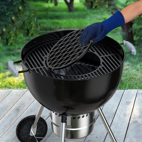 Skyflame Charkettle removable inner grid for quick charcoal access and versatility.
