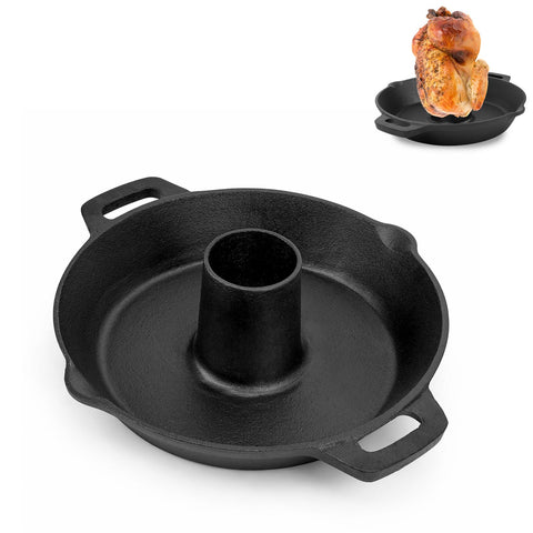 Skyflame Charkettle vertical roaster assembly for even heat and juicy poultry.