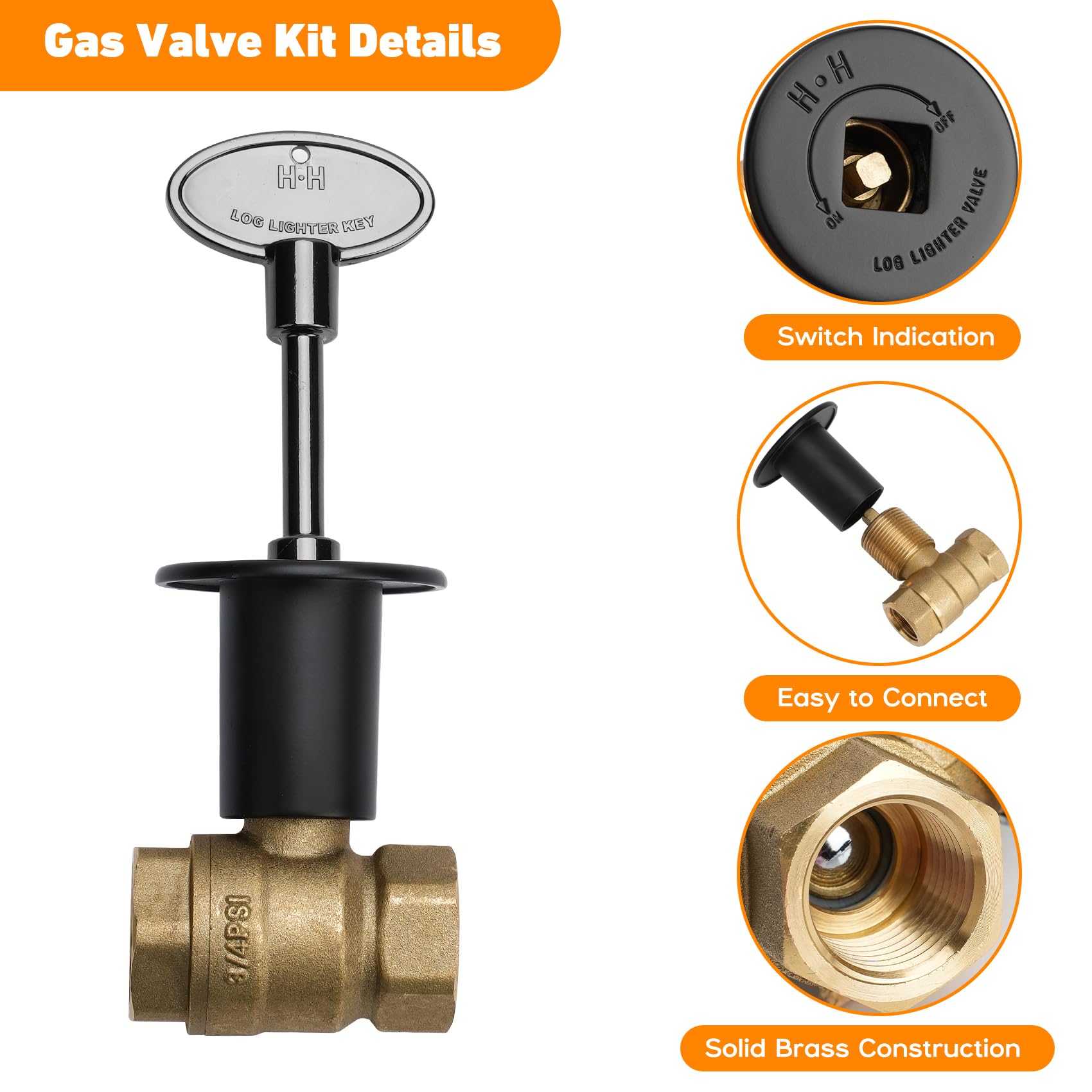 Skyflame flat black floor plate flange enhances sturdy mounting.