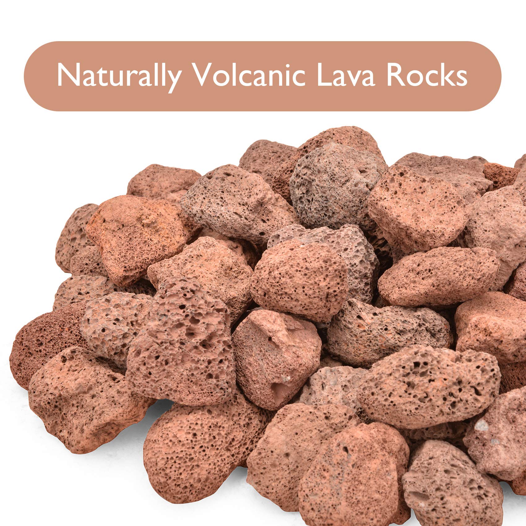 Skyflame lava rocks for fireplaces deliver durable, high-temperature performance.