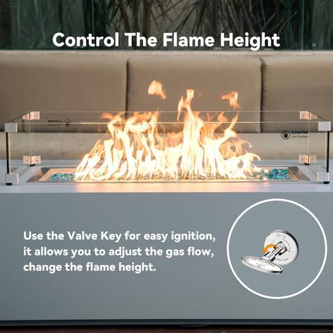 Skyflame brass quarter-turn ball valve enables precise on/off control