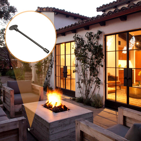 Skyflame tee-handle fireplace valve key for easy operation.