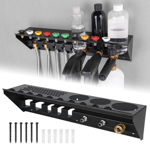 SKYJDM pressure washer gun holder wall mount keeps tools organized and within reach.