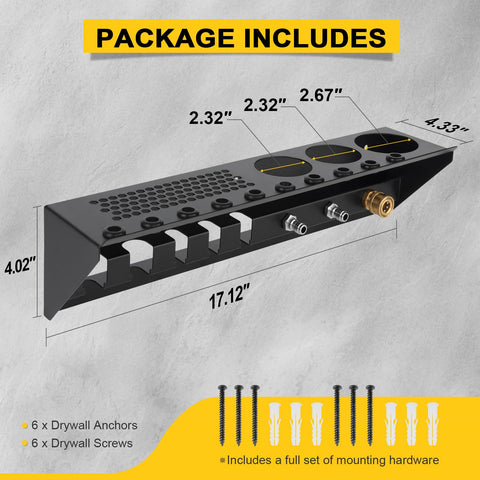 SKYJDM space-saving design frees up workspace and simplifies gear access.